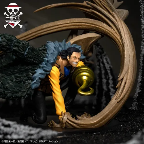 Vista 6 de Ichibansho Figure - Una pieza - Recuerdos de duelo de cocodrilo, estatua coleccionable de Bandai Spirits