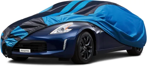 Vista 34 de Kaugung Funda impermeable para automóvil BMW Serie 3 (1999-2025), cubierta exterior completa para automóviles, ligera, resistente al sol, UV