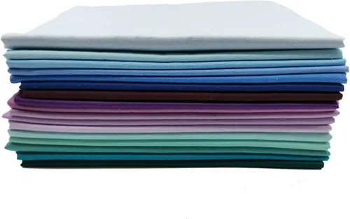Vista 4 de iNee Aurora Solids Fat Quarters - Paquetes de tela para acolchar, 18 x 22 pulgadas, (Aurora Solids)