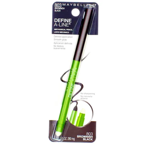 Vista 2 de Maybelline New York Define-A-Line Delineador de ojos, negro marrón, 0.01 fl. oz.