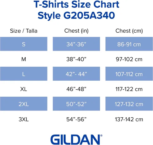 Vista 5 de Gildan Camisetas de trabajo DryBlend para hombre con bolsillo, 2