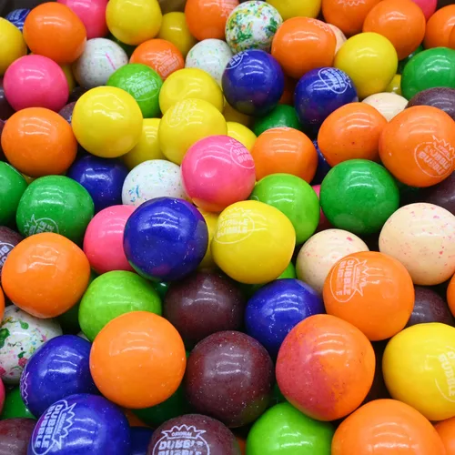 Vista 7 de Candy Retailer Bolas de chicle de 1 pulgada (8 sabores surtidos, 1 libra)
