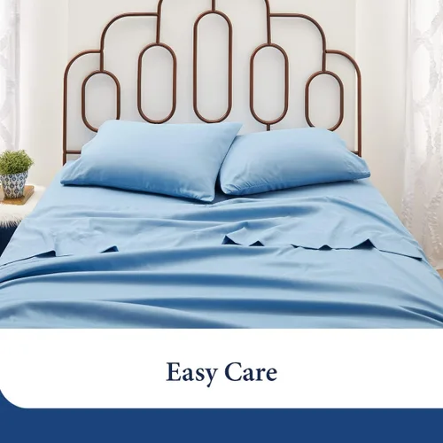 Vista 7 de Cosy House Collection Juego de 2 fundas de almohada de rayón de alta calidad derivado de bambú, ropa de cama ultrasuave, refrescante y transpirable