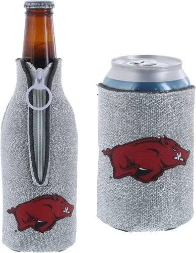 Vista 54 de College Team Color Logo Can & Bottle Holder Insulator Beverage Cooler Set