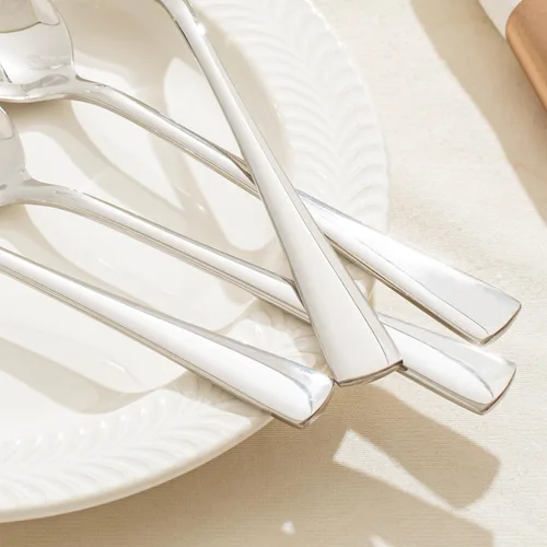 Vista 7 de KINGSTONE 12 Piece Dinner Spoons Set, 18/10 Stainless Steel Spoons