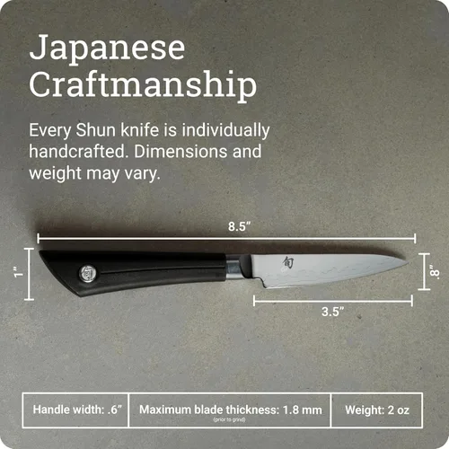 Vista 5 de Shun Sora - Cuchillo para pelar, Pelar, Metálico