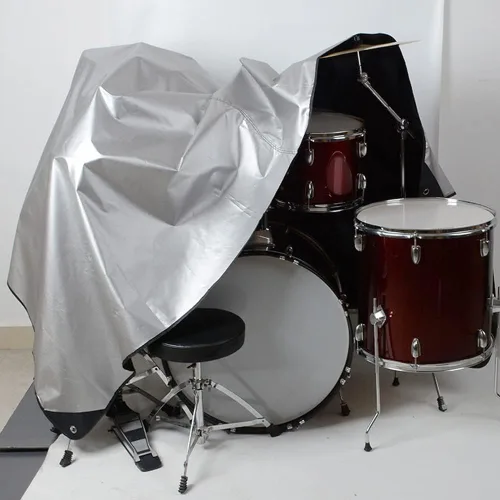Vista 7 de Juego de batería grande impermeable, cubierta antipolvo, kit de batería eléctrica con esquinas cosidas en peso resistente a la intemperie, protector