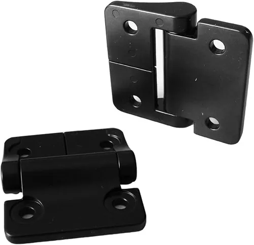 Vista 4 de Bisagra de control de posición de par constante de aleación de zinc con agujeros Serie para E6-10-416-50 E6 2 "Altura de la hoja Par simétrico 1PC