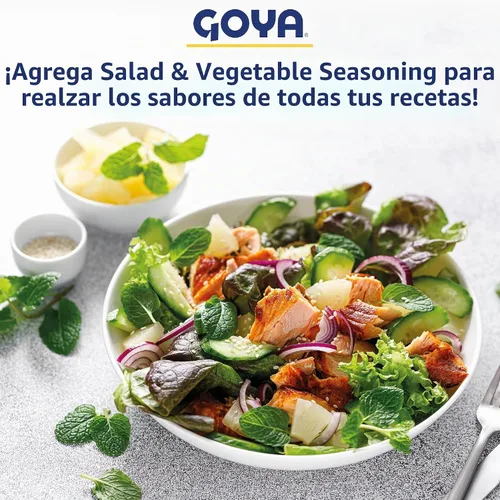 Vista 6 de Goya Condimento para ensaladas y verduras, hojas verdes, propósito, paquete