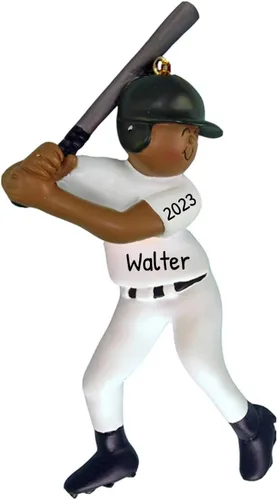 Vista 6 de Adorno de béisbol personalizado 2025 – Adornos de béisbol con letras para árbol de Navidad, decoraciones de fiesta de béisbol, regalos de béisbol