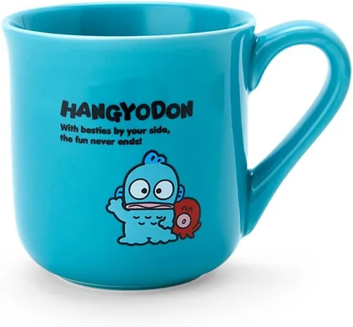 Vista 6 de Sanrio Badtz Maru - Taza apta para microondas, lavavajillas y secadora, de cerámica, 422941