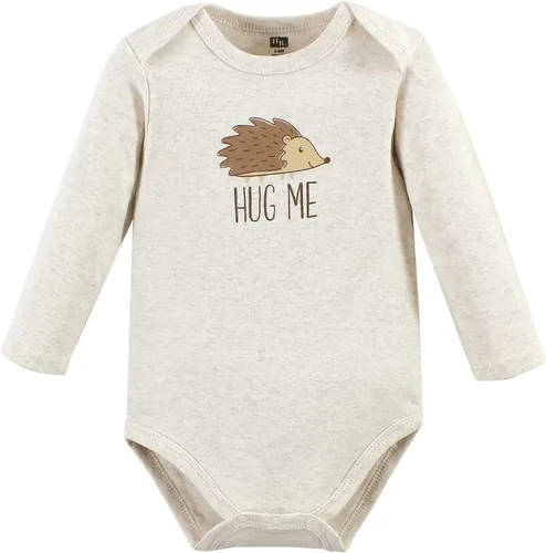 Vista 3 de Hudson Baby unisex-baby Cotton Long-sleeve Bodysuits