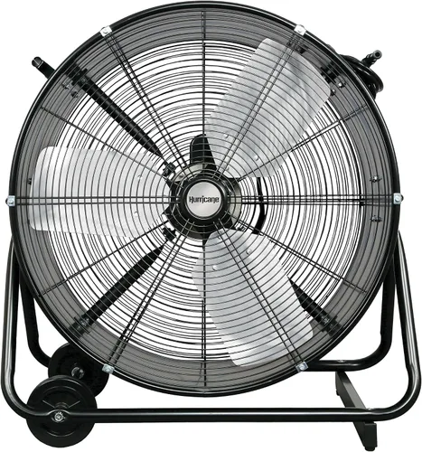 Vista 11 de Hurricane Pro - Ventilador de metal de alta velocidad, Negro, 16