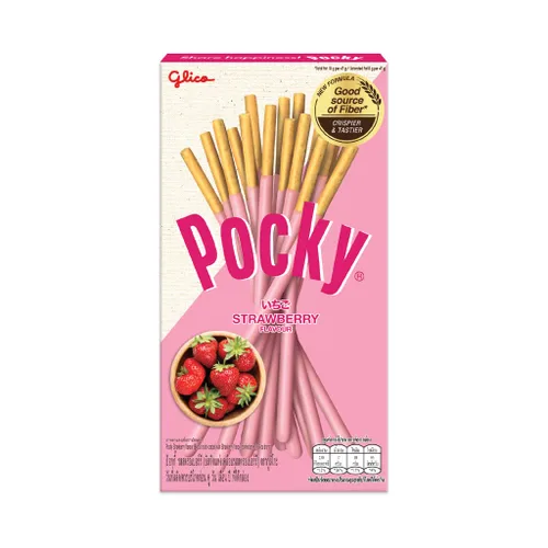 Vista 3 de Pocky - Palito de galletas, fresa, 1.66 onzas (paquete de 10)