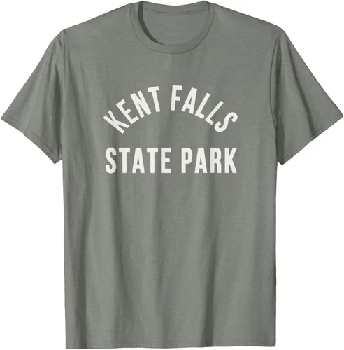 Vista 28 de Kent Falls State Park Connecticut Arch CT Camiseta, Azul
