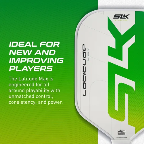 Vista 4 de Selkirk Sport SLK Latitude Pickleball Paddles Lightweight Graphite Core A pickleball racket with SpinFlex+ for unmatched spin and control on