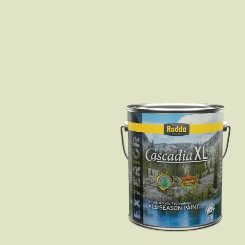 Vista 147 de Rodda Paint CASCADIA XL - Pintura satinada e imprimación para exteriores en uno, cuarto de galón, Aimee