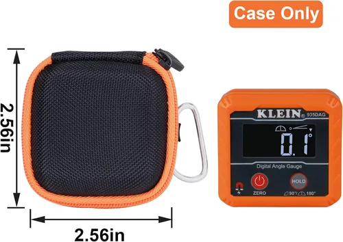 Vista 5 de Aenllosi - Estuche rígido para Klein Tools 935DAG nivel digital Construcción de carcasa dura, diseño resistente al agua, diseño resistente a
