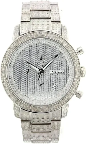 Vista 5 de Nuevo Reloj para hombre Jojino 105 Diamond Band MJ-1000 1.05 CT, Cronógrafo