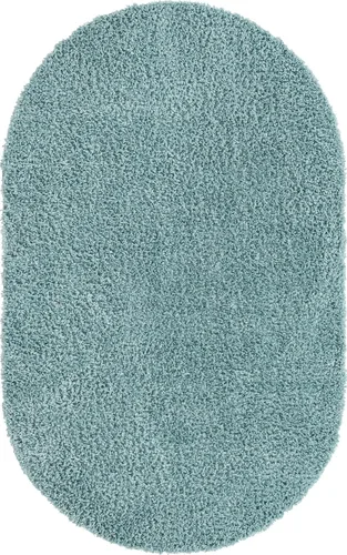 Vista 508 de Unique Loom Colección Davos Shag - Alfombra Lino