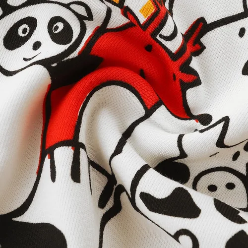 Vista 7 de Bumeex Sudadera con cuello redondo para niño de 2 a 7 años