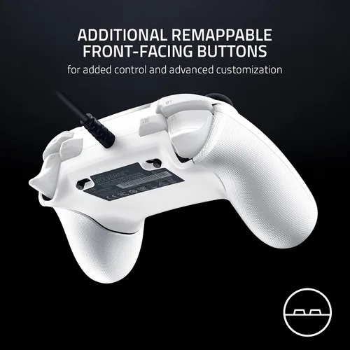 Vista 3 de Razer Wolverine V2 Wired Gaming Controller for Xbox Series X S, Xbox One, PC: Remappable Front-Facing Buttons - Mecha-Tactile Action Buttons and