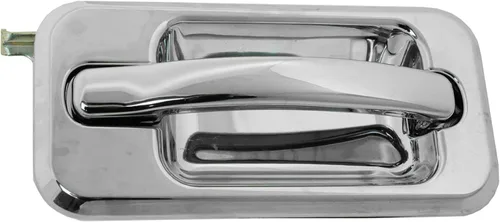 Vista 152 de TRQ Manija de puerta exterior delantera derecha cromada para el lado del pasajero compatible con Dodge Durango Jeep Grand Cherokee 2011-2021