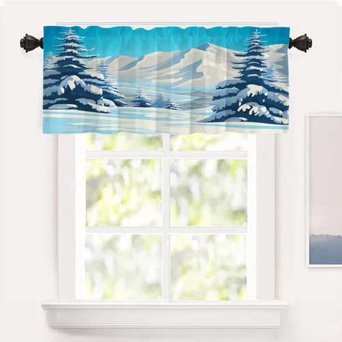 Vista 56 de Shrahala Cortinas de nivel de chakras con mandala beige para ventanas de cocina, paneles de cortina de ventana de mandala multicapa de poliéster