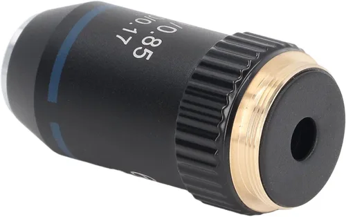 Vista 8 de Microscopio acromático, dispositivo de la primavera de la lente del objetivo del microscopio 60X para el laboratorio