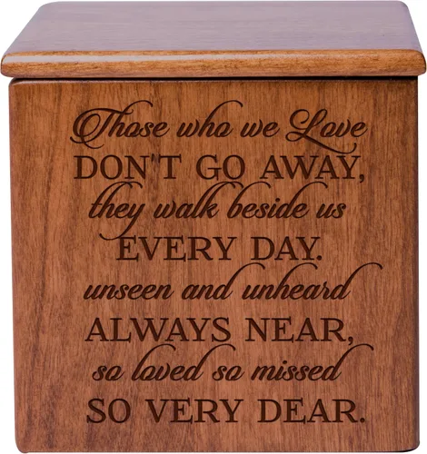 Vista 7 de Urnas de cremación para cenizas humanas – Pequeña urna funeraria caja de recuerdo para mascotas – Regalo conmemorativo para el hogar o columbario
