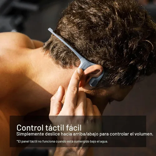 Vista 6 de mojawa Auriculares de conducción ósea Run Plus, IP68 a prueba de agua, 32 Rosa