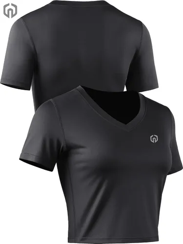Vista 4 de Paquete de 3 camisetas de correr para mujer