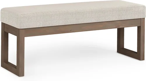Vista 21 de SIMPLIHOME Milltown - Reposapiés rectangular (26.0 in de ancho) contemporáneo