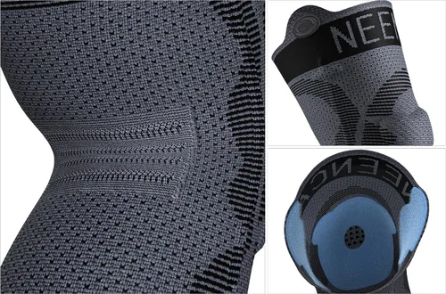 Vista 7 de NEENCA Rodillera para niños, rodillera de compresión para niños y niñas. Rodillera para niños y niñas. Rodillera para niños con almohadilla de gel