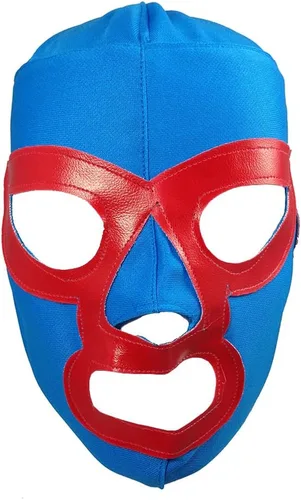 Vista 3 de Máscara de lucha libre de Nacho Libre Lucha Libre - Disfraz