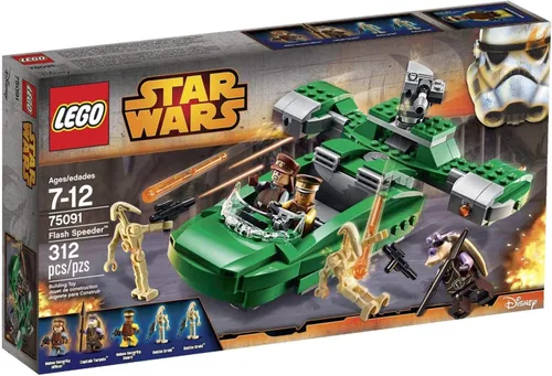 Vista 5 de Juego de construcción Lego Star Wars Flash Speeder 75091