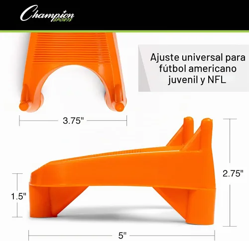 Vista 3 de Champion Sports Football Kicking Tee – Heavy-Duty Kickoff Tee in Multiple Styles & Sizes