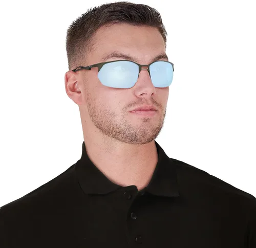 Vista 6 de Oakley Gafas de sol rectangulares Oo4145 Wire Tap 20 para hombre