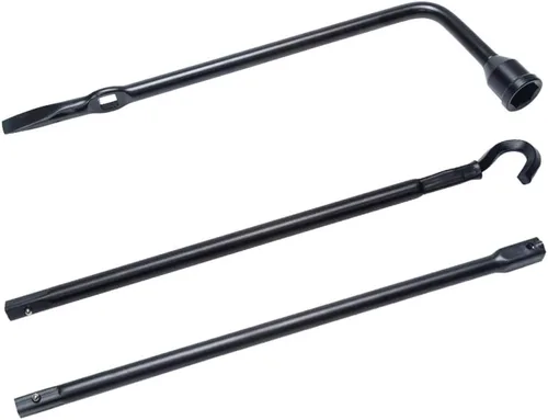 Vista 3 de Kit de herramienta de llave de rueda de repuesto LECWOF con bolsa, compatible con Dodge Ram 1500 2002-2015 Jeap 5093163AA spare tire removal