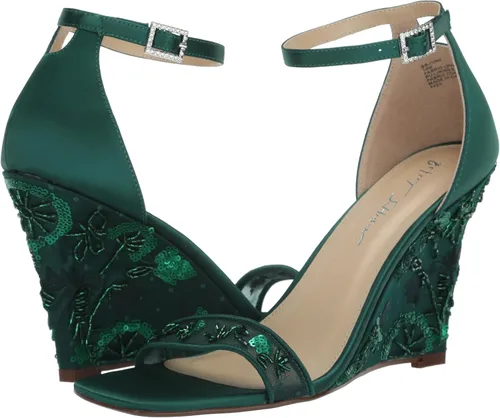 Vista 7 de Betsey Johnson Sandalia de cuña Ivan para mujer