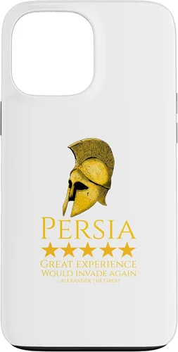 Vista 23 de iPhone 16 Alexander The Great - Persia - Ancient Greek History Meme Case