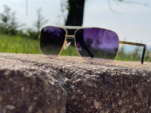 Vista 3 de Andrew Tate - Gafas de sol para hombre, de alta calidad, clásicas, polarizadas, cuadradas, estilo aviador, marco de metal duradero, 100% protección
