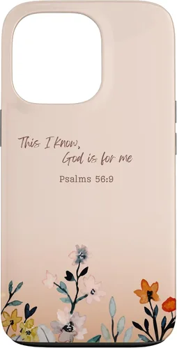 Vista 10 de Psalm 56:9 Case for iPhone 16