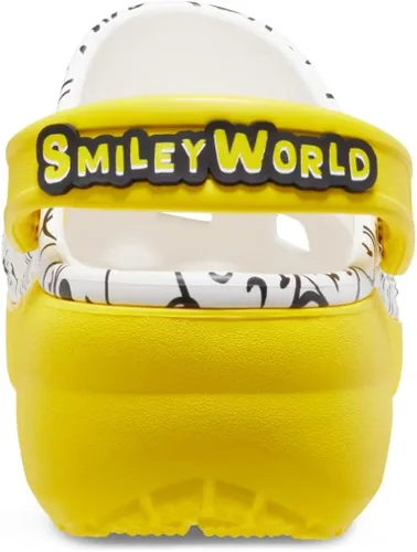 Vista 6 de Crocs Zappos Print Lab SmileyWorld Classic Platform Clog