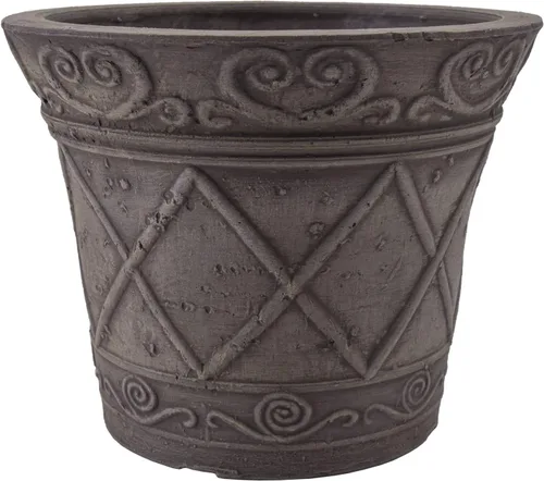 Vista 6 de PSW Pot Collection Maceta de 4 pulgadas para plantas y jardines de interior y exterior, 4 pulgadas, chocolate
