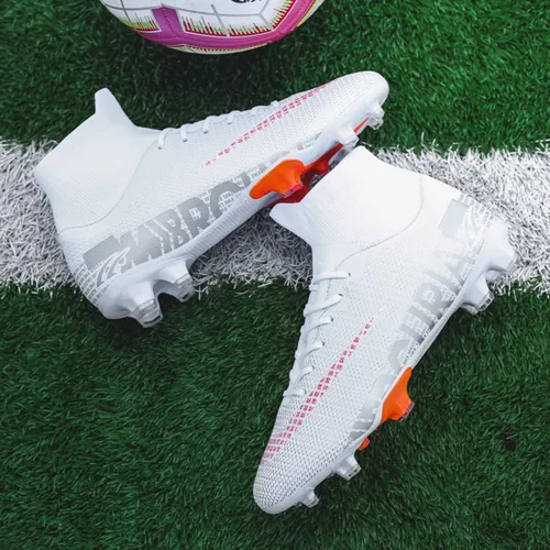 Vista 8 de FGCVX Botas de fútbol atléticas para hombre zapatos de fútbol de césped suelo firme