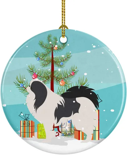 Vista 93 de Caroline's Treasures Cavalier King Charles Spaniel - Adorno de cerámica para árbol de Navidad, decoración colgante para el hogar, Navidad, fiestas