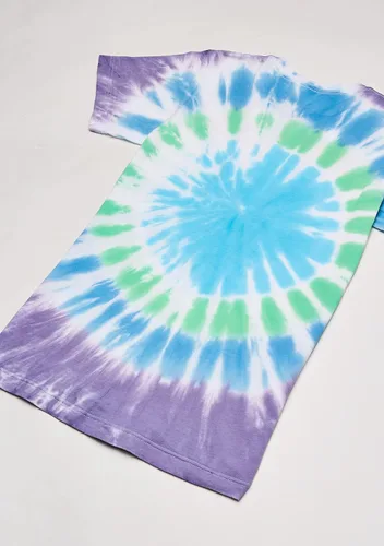 Vista 4 de Liquid Blue Men's Pink Floyd Dark Side Oil Paint Tie Dye Short Sleeve T-Shirt