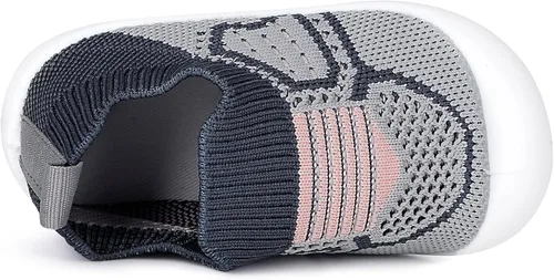 Vista 33 de Zapatos de bebé Pantuflas para niños pequeños, calcetines para niños y niñas, suela antideslizante