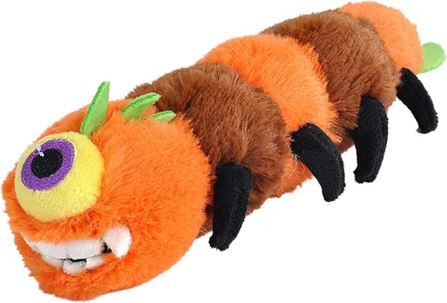 Vista 6 de Wild Republic Monsterkins Grom Jr, animal de peluche, 8 pulgadas, regalo para niños, juguete de peluche, hecho de botellas de agua recicladas